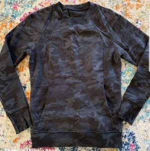 ISO Lululemon Camo Crew Pullover size 10